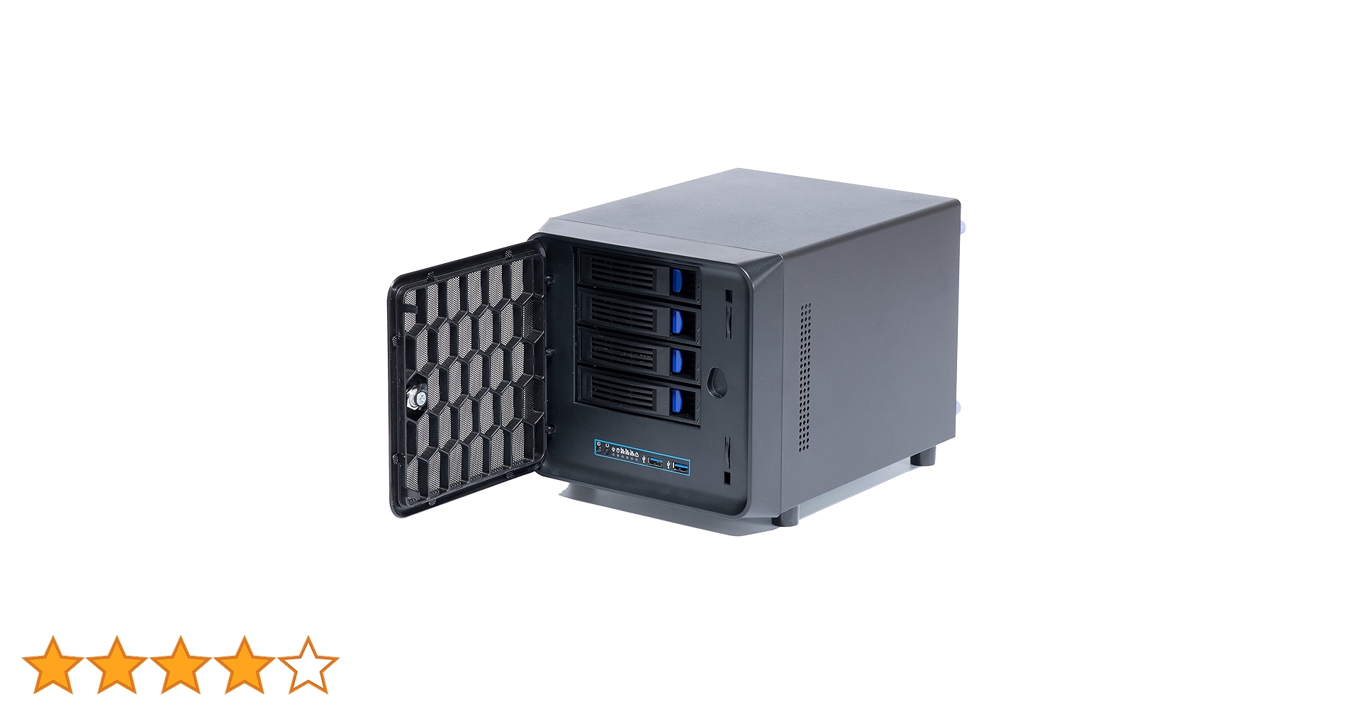 Amazon.co.jp: KCMconmey 4 + 1ベイ DIY NAS ケース、MB ITX